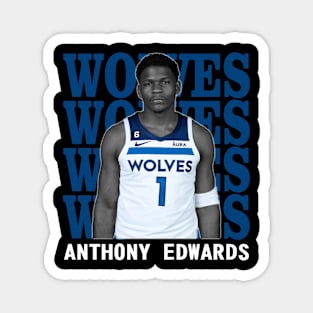 Minnesota Timberwolves Anthony Edwards Magnet