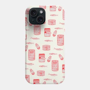 Canned fish pattern Phone Case