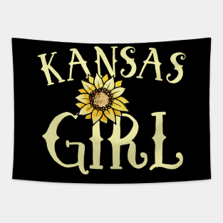 Kansas Girl Tapestry