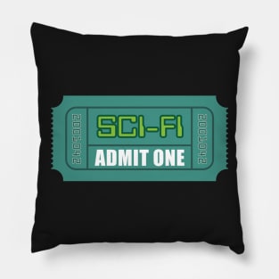 Sci-Fi Movie Ticket Pillow