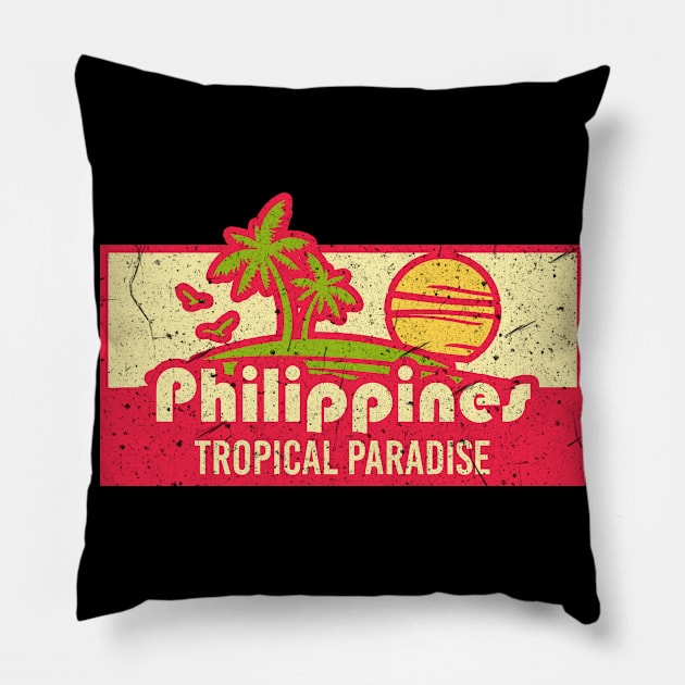 Philippines vacay Pillow by SerenityByAlex