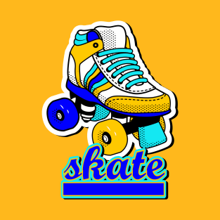 Retro Roller Skate T-Shirt