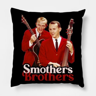 The Smothers Brothers Duo Tribute Pillow