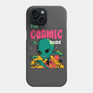 Cosmic Alien Dude Trippy Phone Case