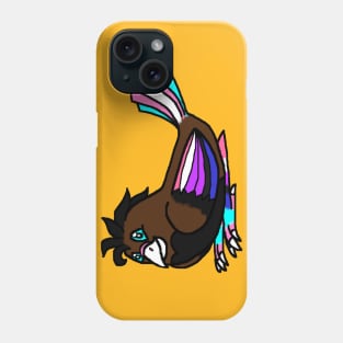 Genderfluid Pride Bird Phone Case