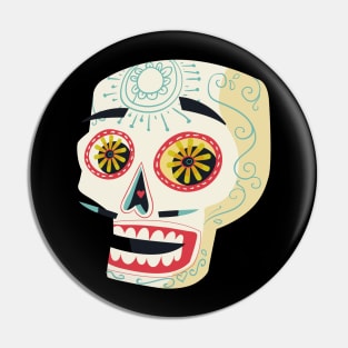 Sugar Skull Pin