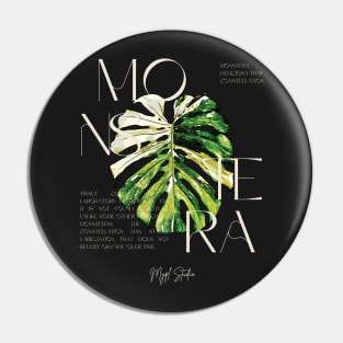 MONSTERA DELICIOSA THAI CONSTELLATION TSHIRT Pin