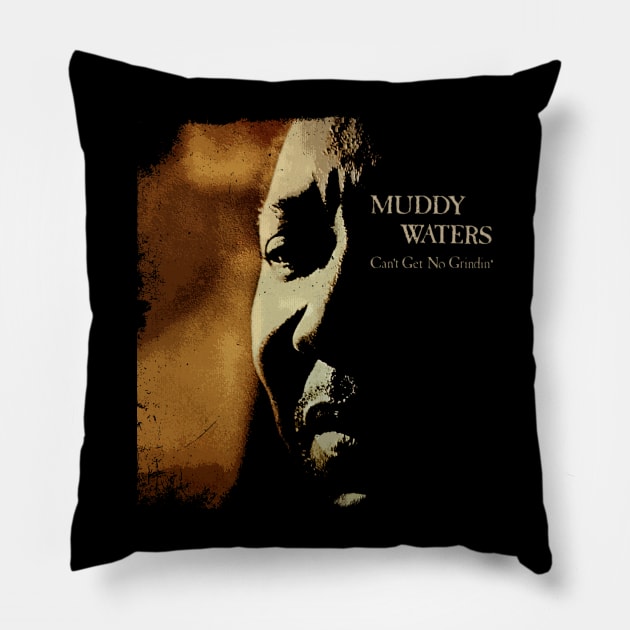 Muddy Waters On Stage Live And Electrifying Pillow by Silly Picture