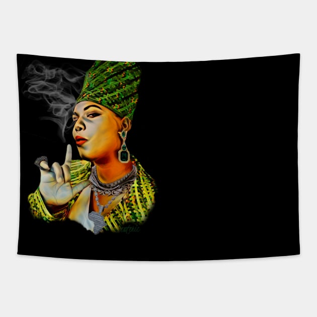 All Hail The Queen Tapestry by Esoteric Fresh 