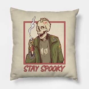 Stay Spooky - Pumpkin Spice - Halloween for adult Pillow