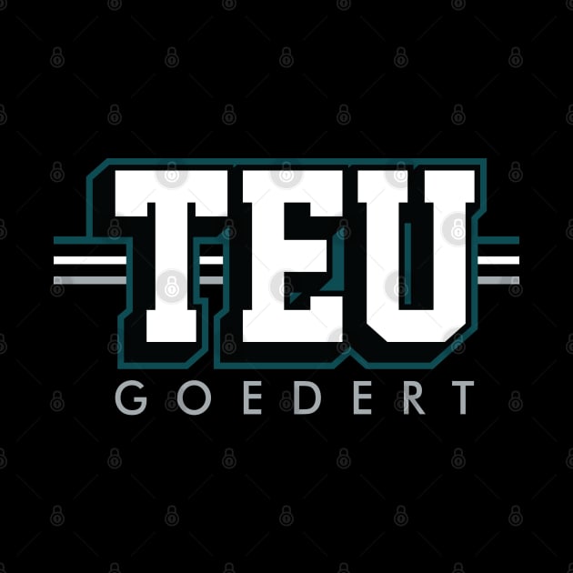 Tight End University - TEU - Dallas Goedert - Philadelphia Eagles by nicklower