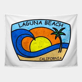 Surfing Laguna Beach California Surf Surfer Tapestry