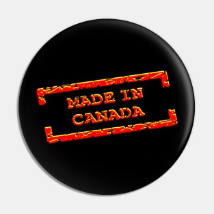 Made in Canada, america, patriot, style, patriotism Pin