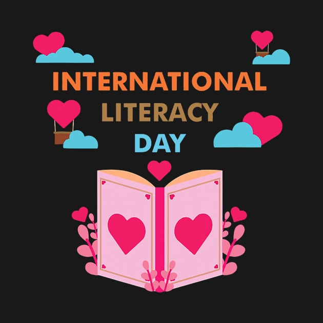 Celebrate International Literacy Day Book Lover by everetto