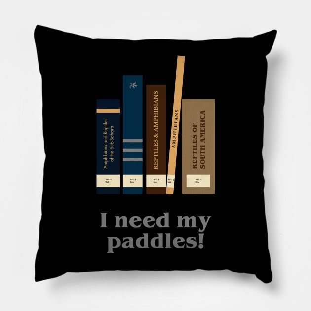 I need my paddles Pillow by designedbygeeks