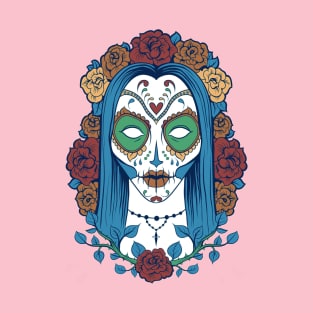 skull woman design T-Shirt