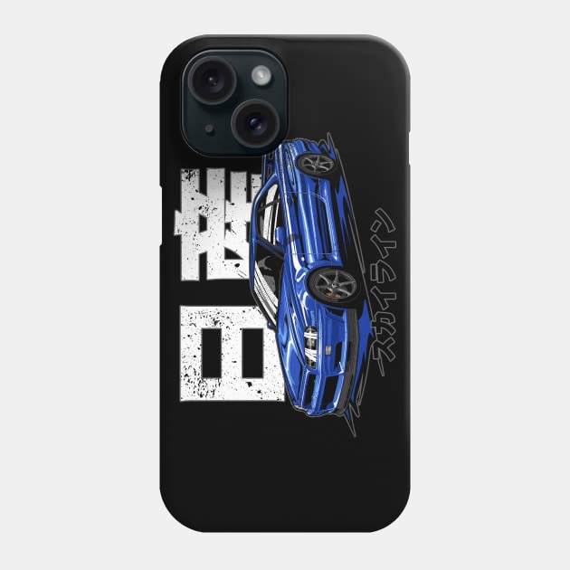 Nissan Skyline R34 GTR Phone Case by idrdesign