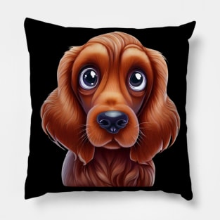 Pet-tacular Irish Setter Pillow