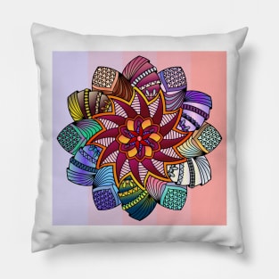 Pattern Mandalas 120 (Style:18) Pillow