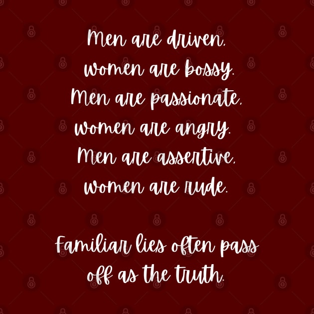 Feminism quote Tshirt by Santag