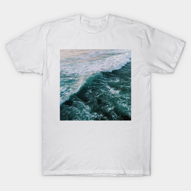 Stormy Ocean Waves - Ocean - T-Shirt