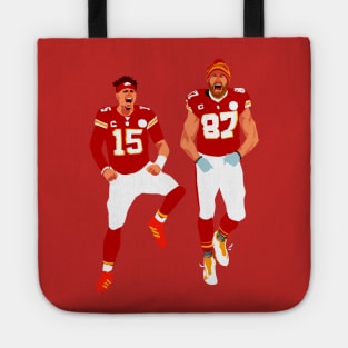 Patrick mahomes 15 x Travis KELCE 87 Tote