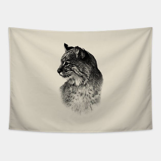 Bobcat Tapestry by Guardi