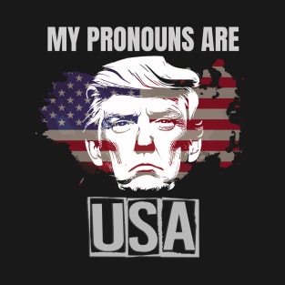 My Pronouns Are USA T-Shirt