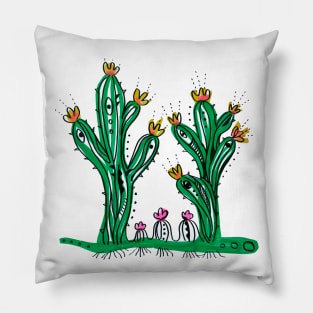 cactus family Pillow
