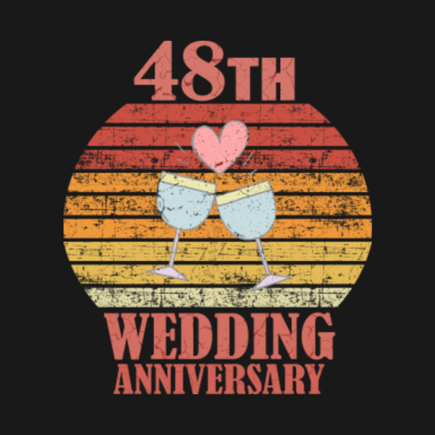 48th Wedding Anniversary T 48th Wedding Anniversary T Shirt
