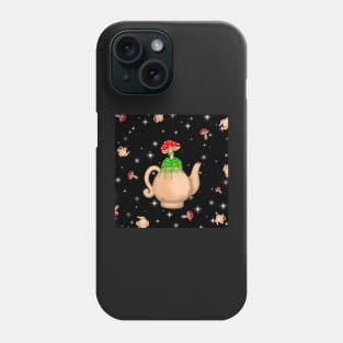 Mushroom Teakettle Pattern Phone Case