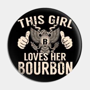 BOURBON Pin