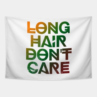 Long Hair Don't Care Kids' Tee Tapestry