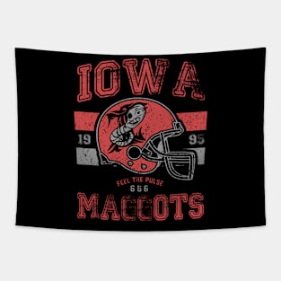 IOWA MAGGOTS (BLACK) Tapestry