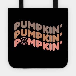 Donut Shop Pumpkin' Coffee Lovers, I Love Coffee Expresso Latte Pumpkin Spice Tote