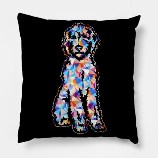 Labradoodle T shirt Labradoodle Geometric Pillow