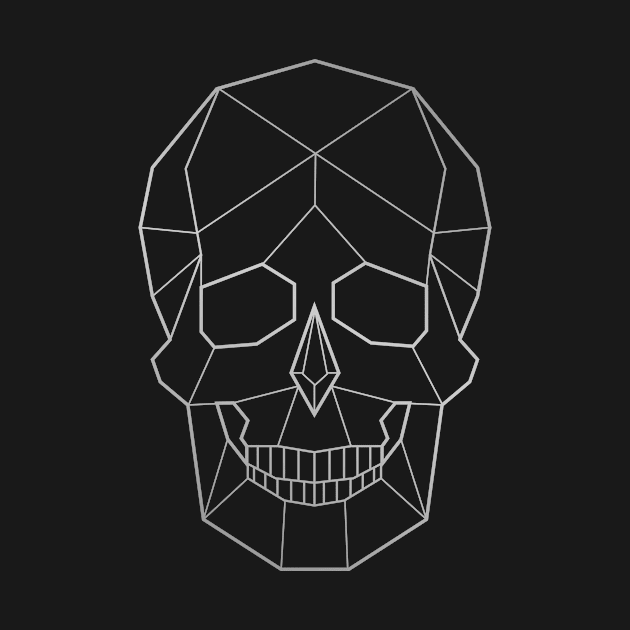 Geometric Skull by Bhagila