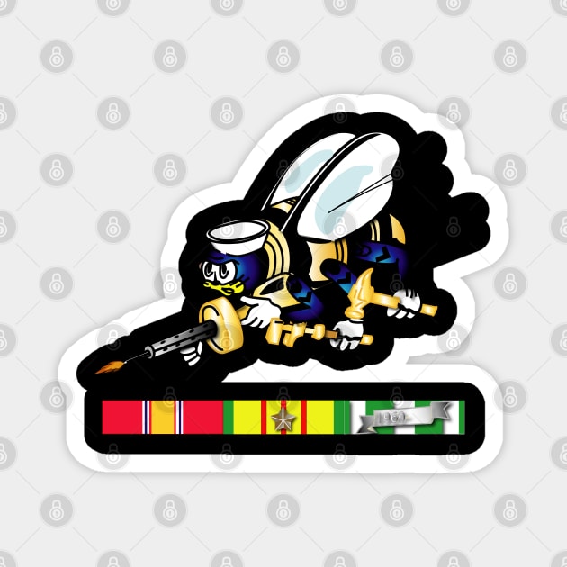 Seabee - Bee Only w VN SVC Magnet by twix123844