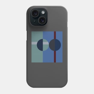 modern abstract geometric design Phone Case