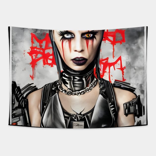 Yolandi Visser Dark Leader Tapestry by Arend Studios