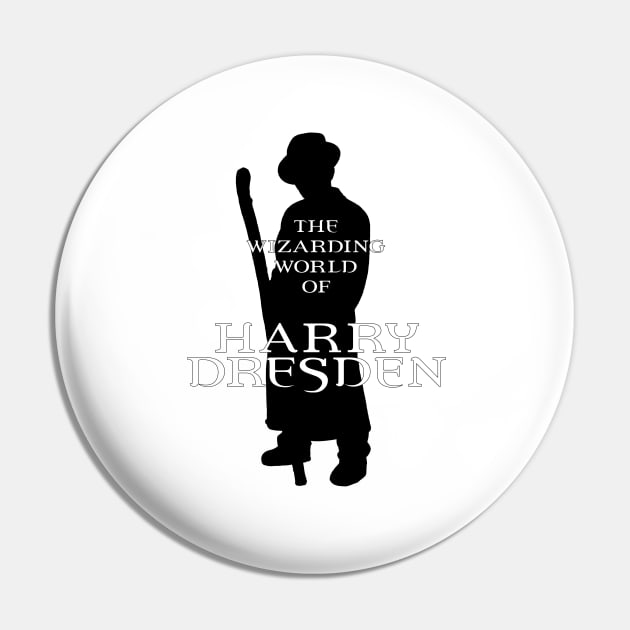 Wizarding World of Harry Dresden Pin by fanartdesigns