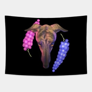 Neon Sighthound Tapestry