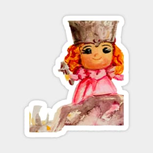 Young Glinda the Good Witch from the Wizard of Oz Magnet