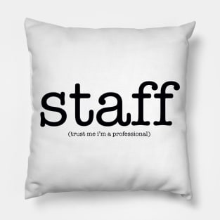 staff Pillow