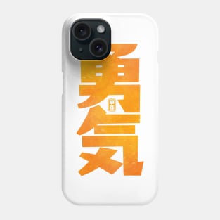 Courage Kanji Phone Case