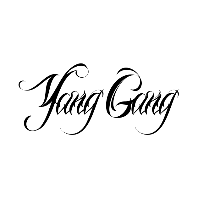 Yang Gang 2020 Presidential election by kdubdesigns