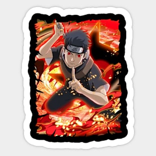 NRT512 Uchiha Shisui Sharingan Body Flicker Naruto anime sticker Car Decal