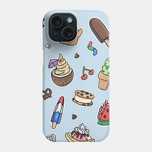 Ice Cream Dreams Phone Case by Artbysusant 