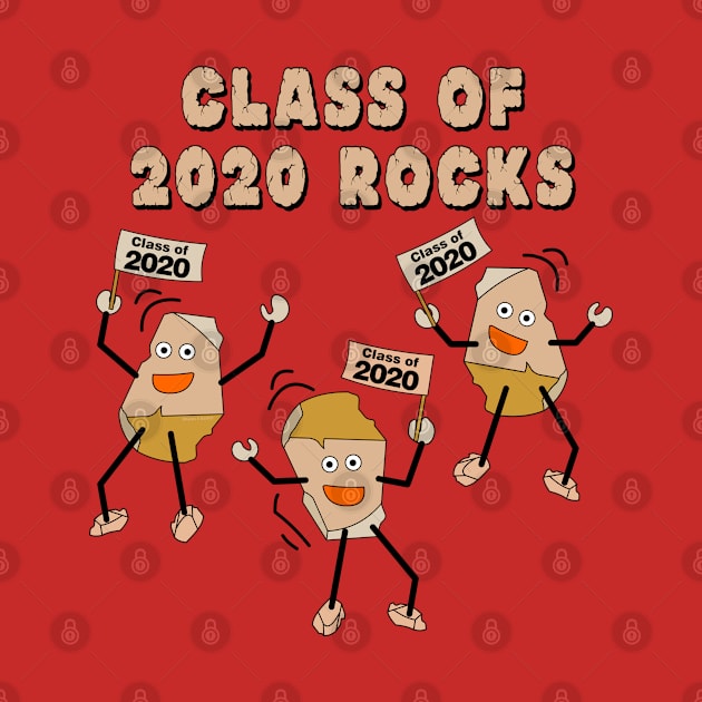 Class of 2020 Rocks by Barthol Graphics