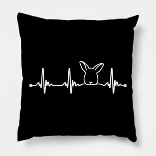 Bunny Heartbeat Pillow